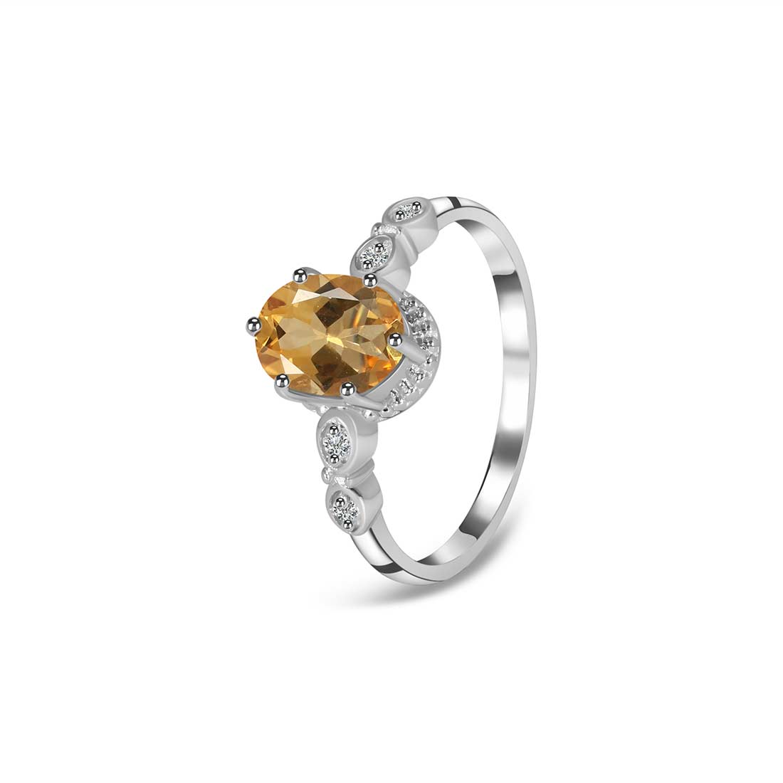 Citrine Ring-(CIT-SR-2182.)