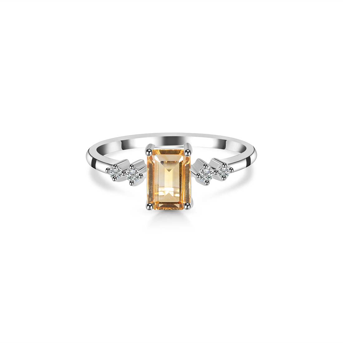 Citrine Ring-(CIT-SR-2187.)