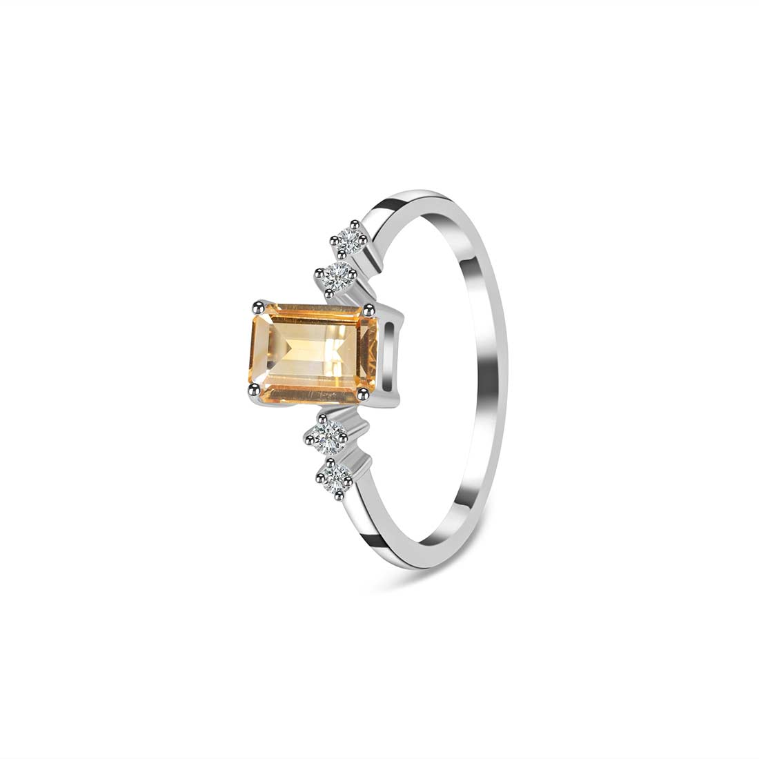 Citrine Ring-(CIT-SR-2187.)