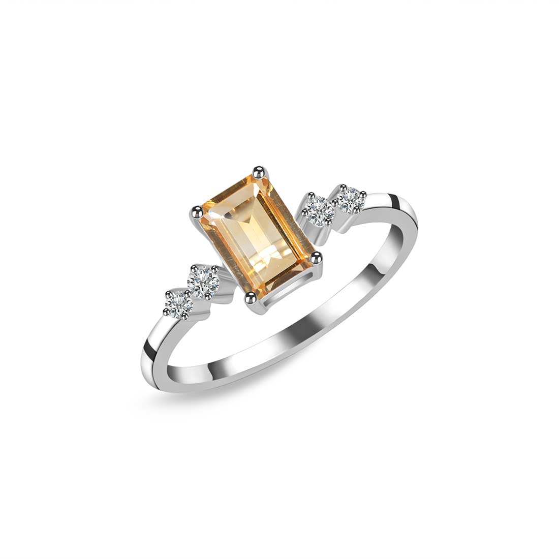 Citrine Ring-(CIT-SR-2187.)