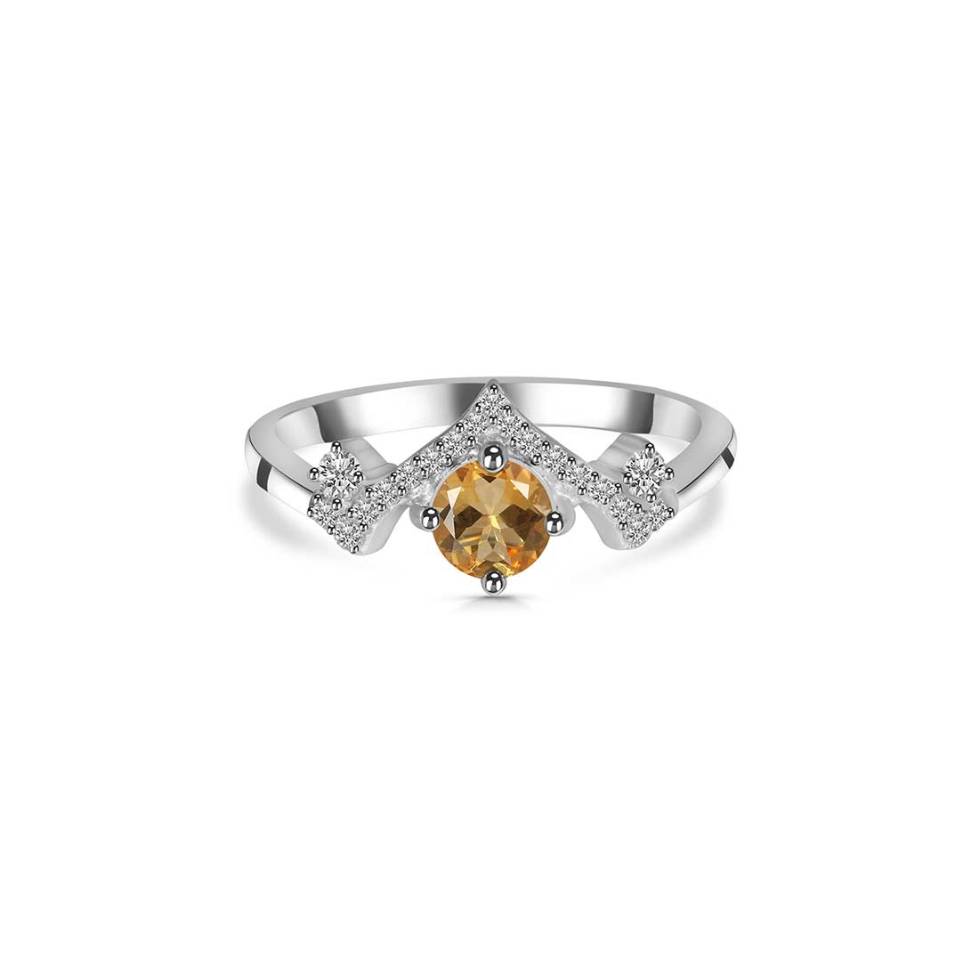 Citrine Ring-(CIT-SR-2296.)