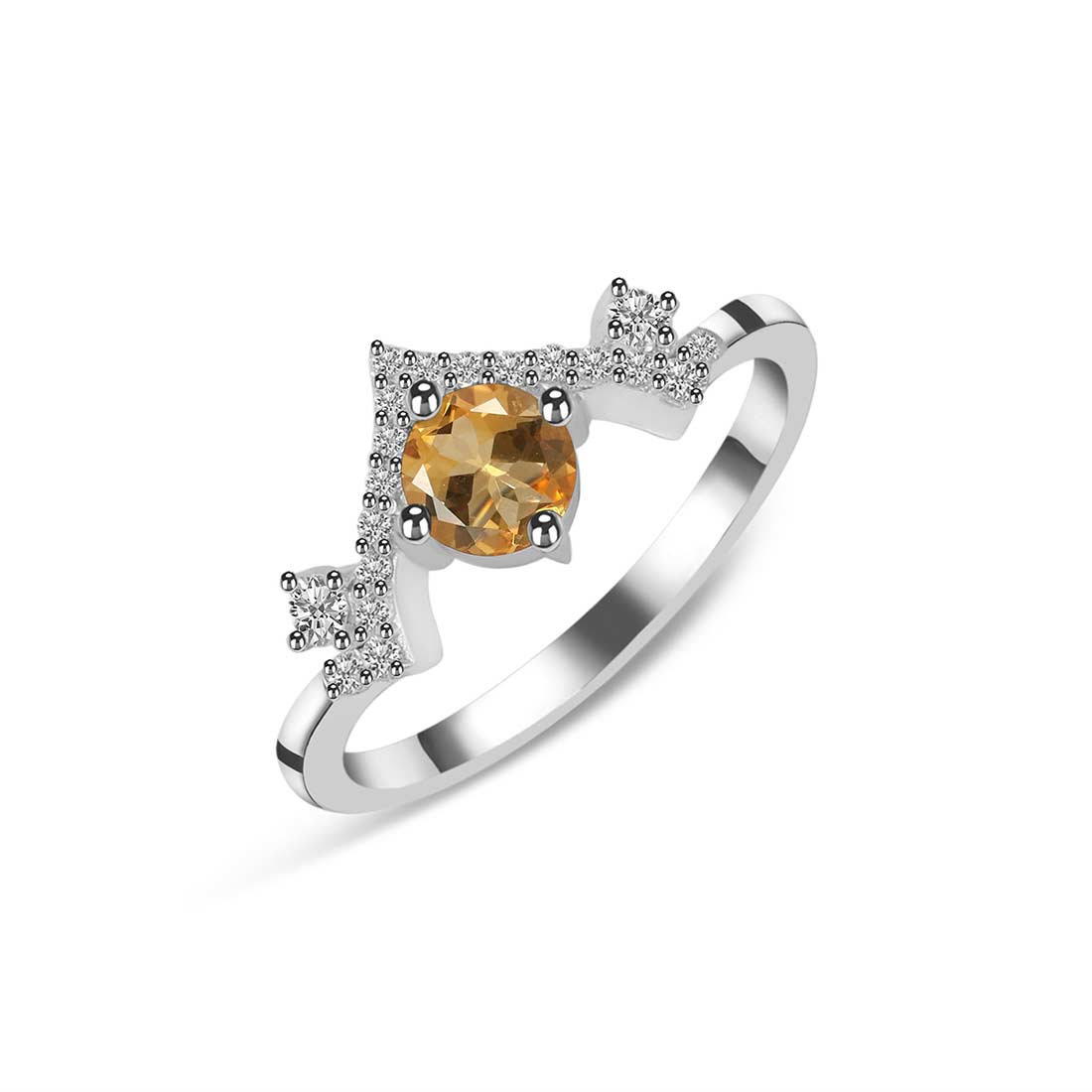 Citrine Ring-(CIT-SR-2296.)