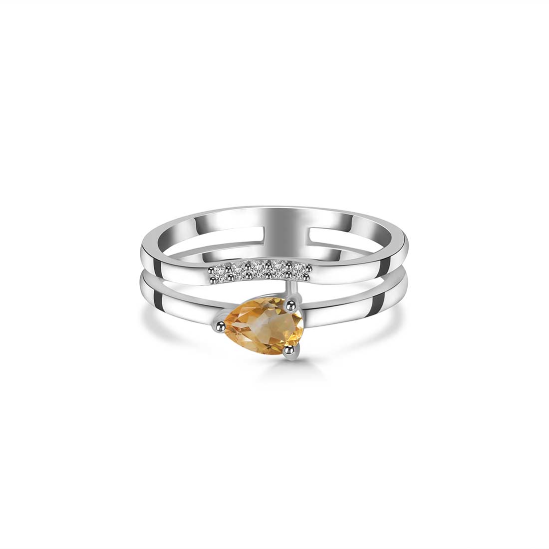 Citrine Ring-(CIT-SR-2862.)