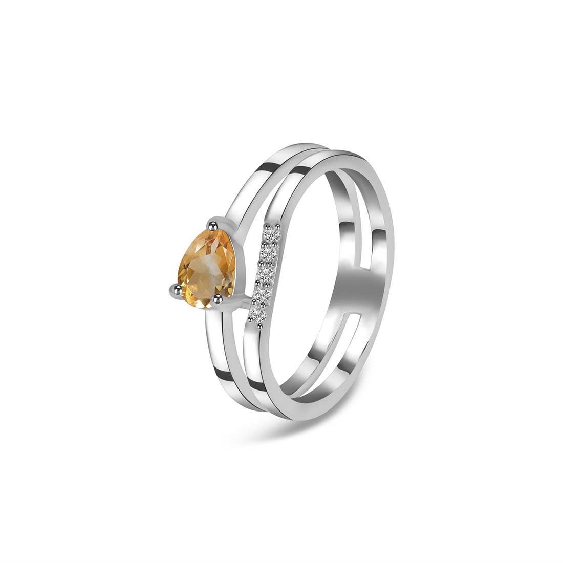 Citrine Ring-(CIT-SR-2862.)