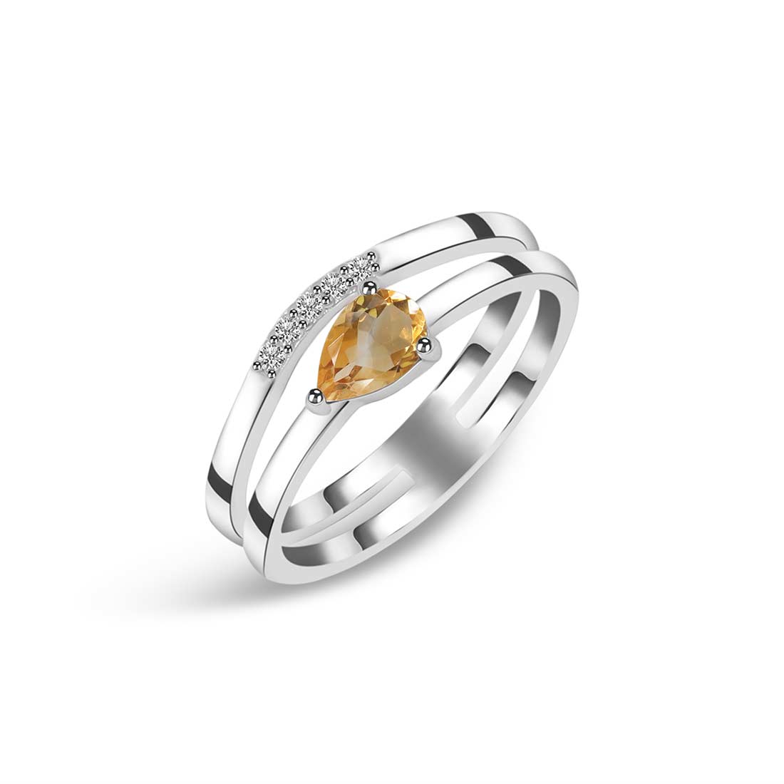 Citrine Ring-(CIT-SR-2862.)