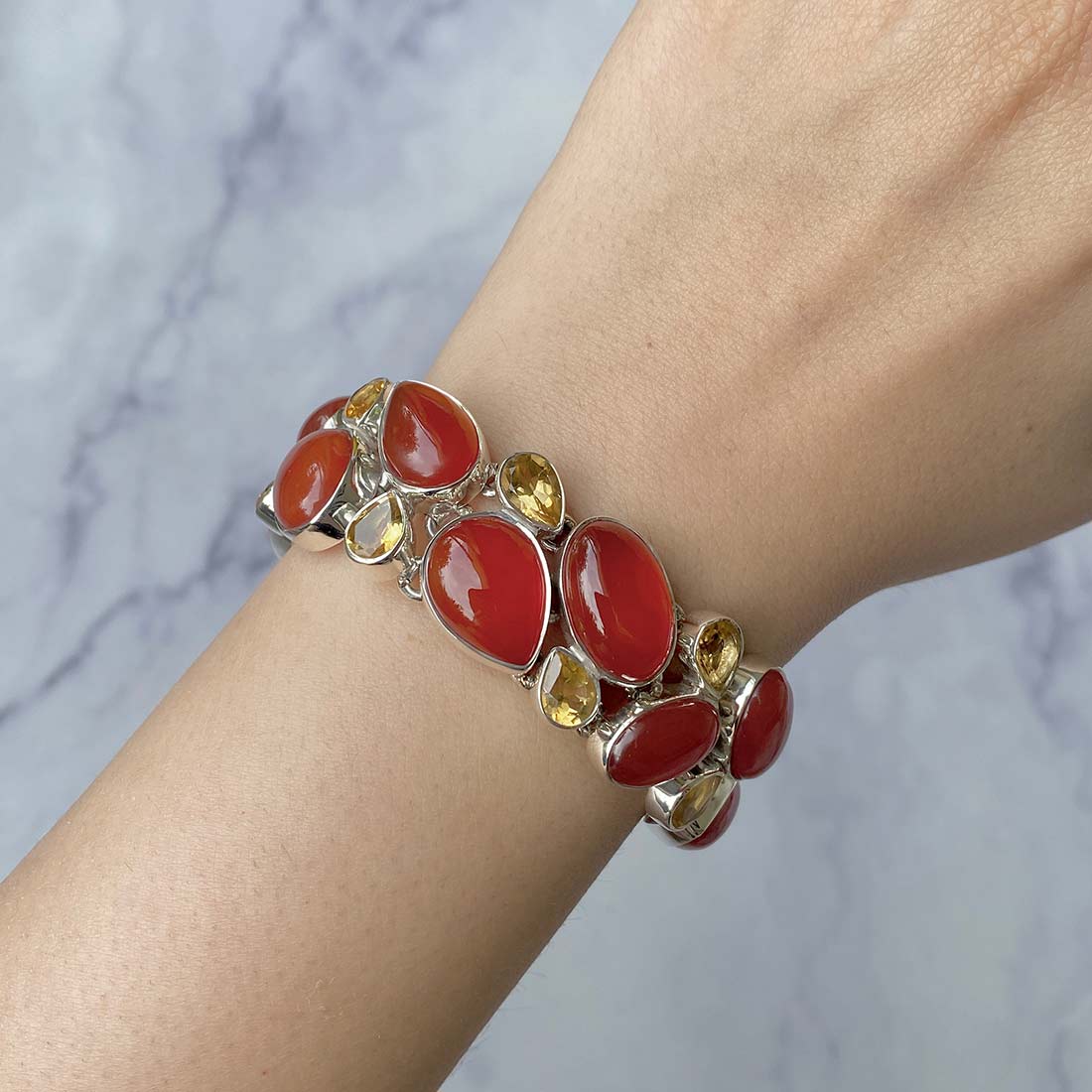 Carnelian Bracelet-(CRL-B-2)