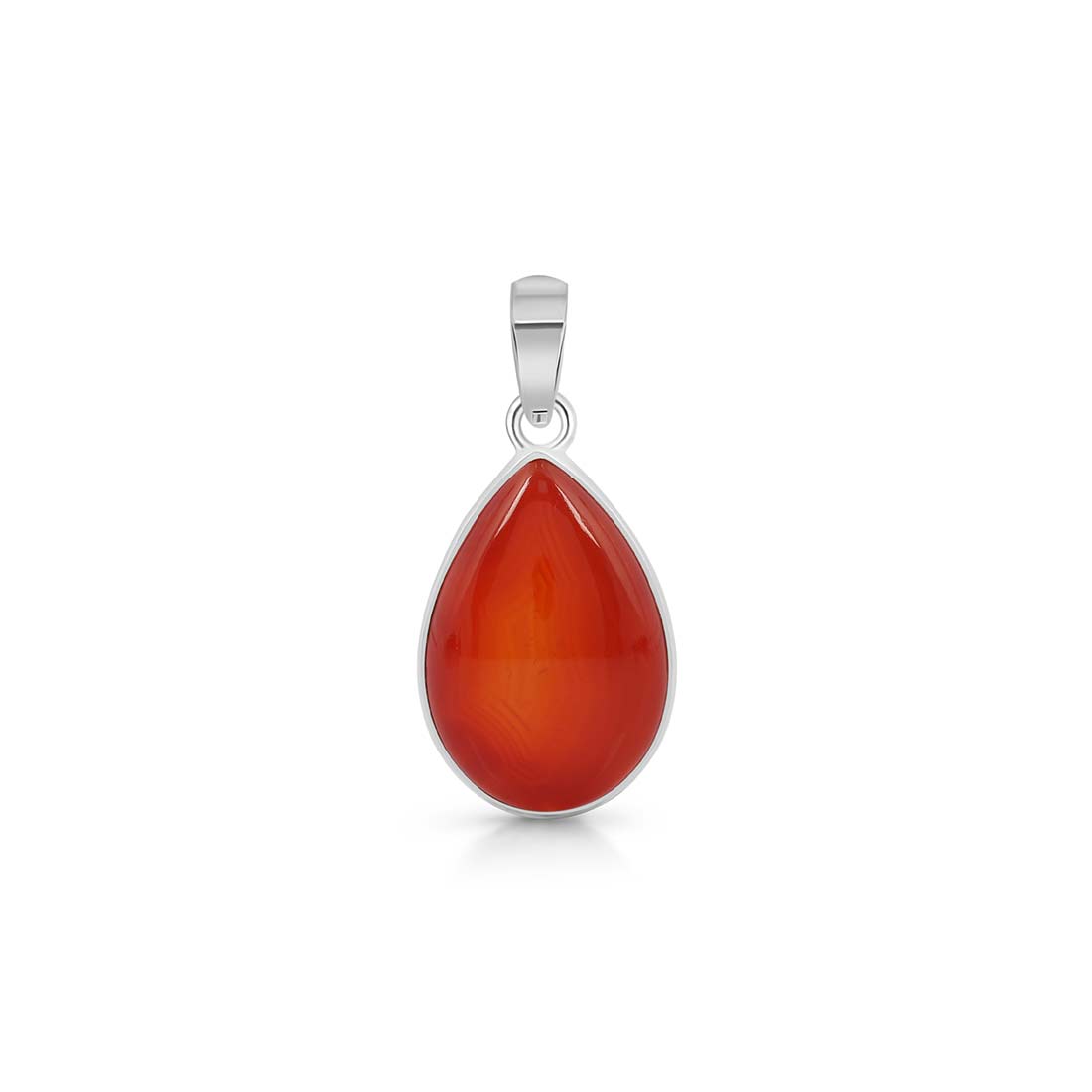 Carnelian Pendant-(CRL-P-25.)