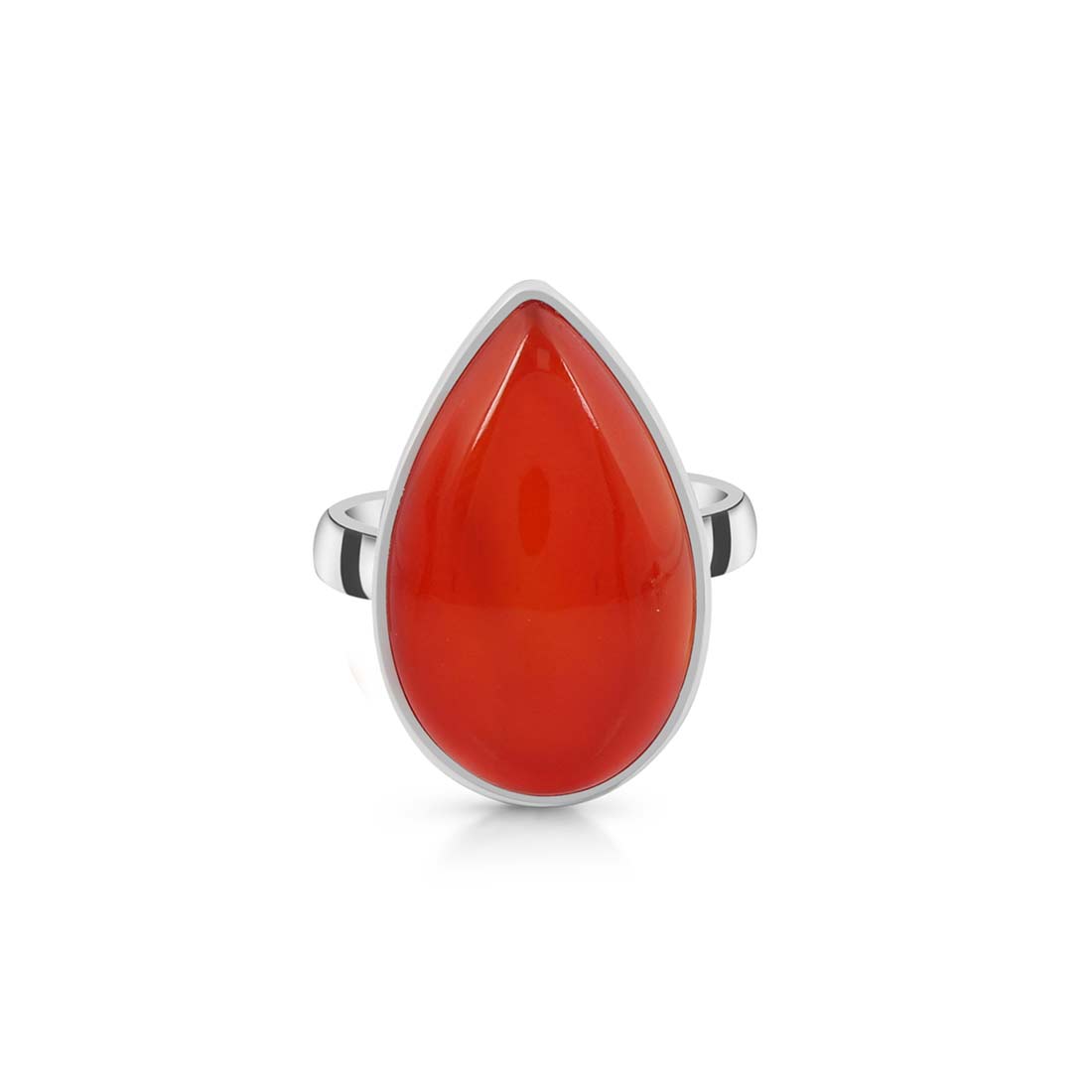 Carnelian Adjustable Ring-(CRL-R-1.)