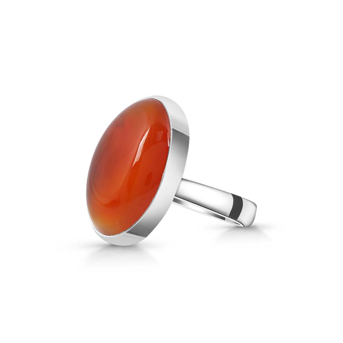 Carnelian Adjustable Ring-(CRL-R-13.)