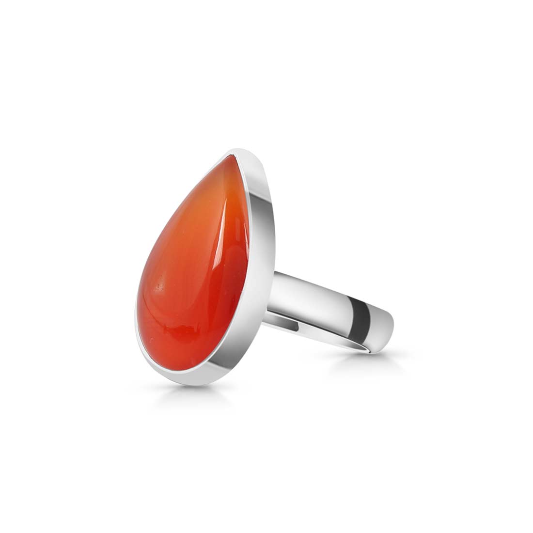 Carnelian Adjustable Ring-(CRL-R-14.)