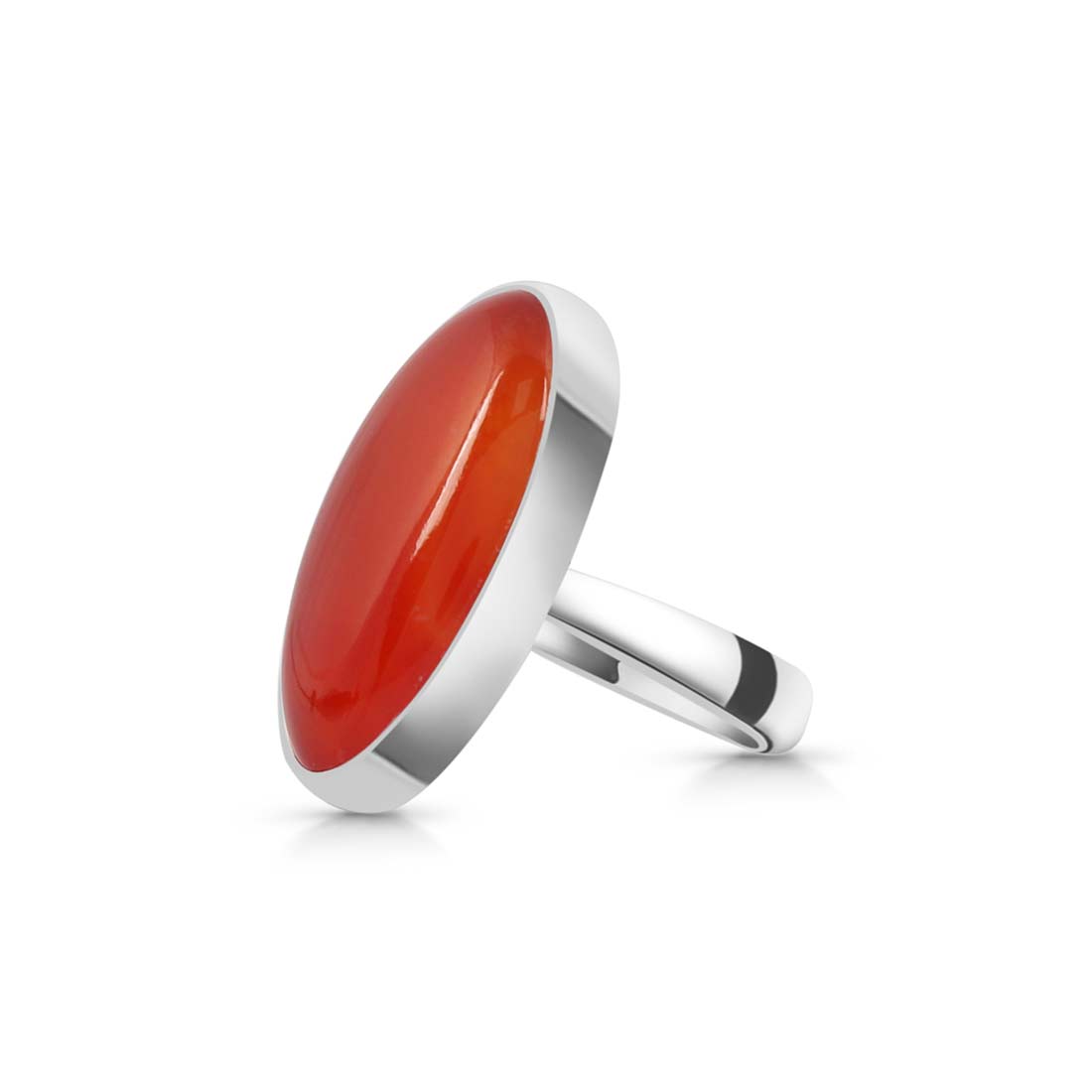 Carnelian Adjustable Ring-(CRL-R-15.)