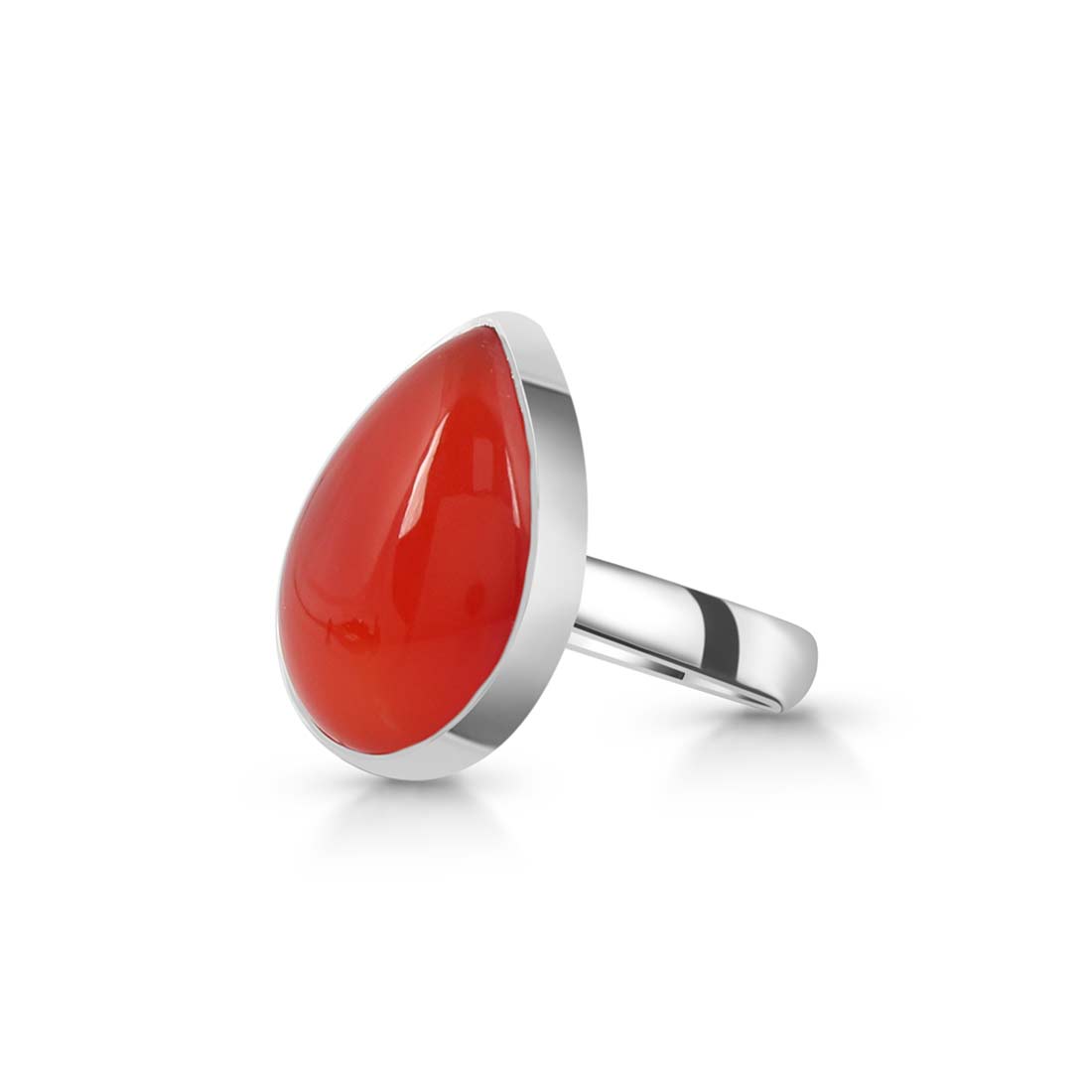 Carnelian Adjustable Ring-(CRL-R-17.)