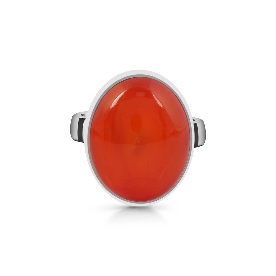 Carnelian Adjustable Ring-(CRL-R-18.)