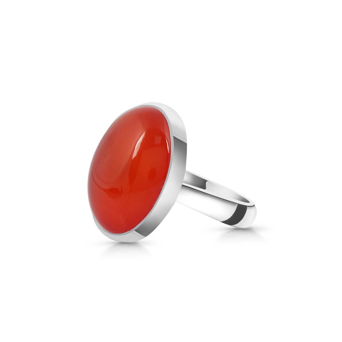 Carnelian Adjustable Ring-(CRL-R-18.)