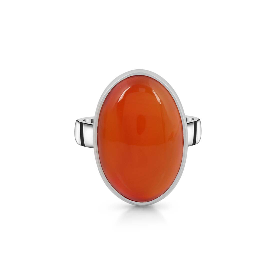 Carnelian Adjustable Ring-(CRL-R-19.)