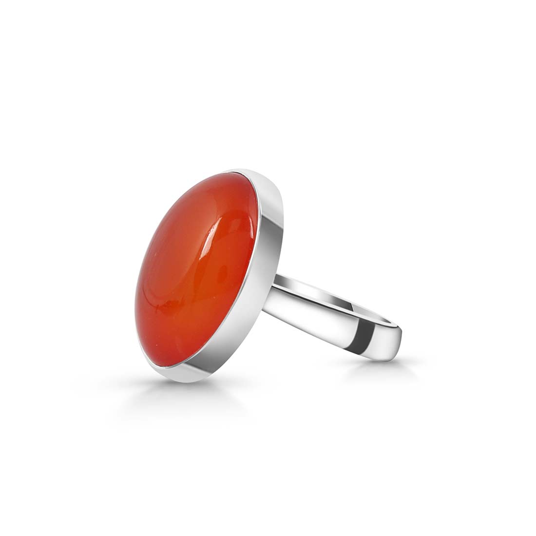 Carnelian Adjustable Ring-(CRL-R-20.)