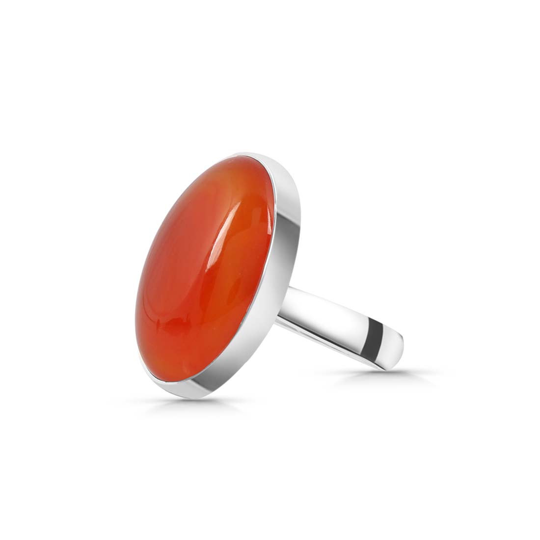 Carnelian Adjustable Ring-(CRL-R-21.)