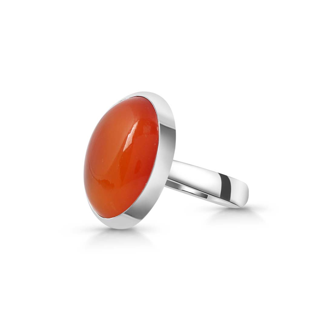 Carnelian Adjustable Ring-(CRL-R-24.)