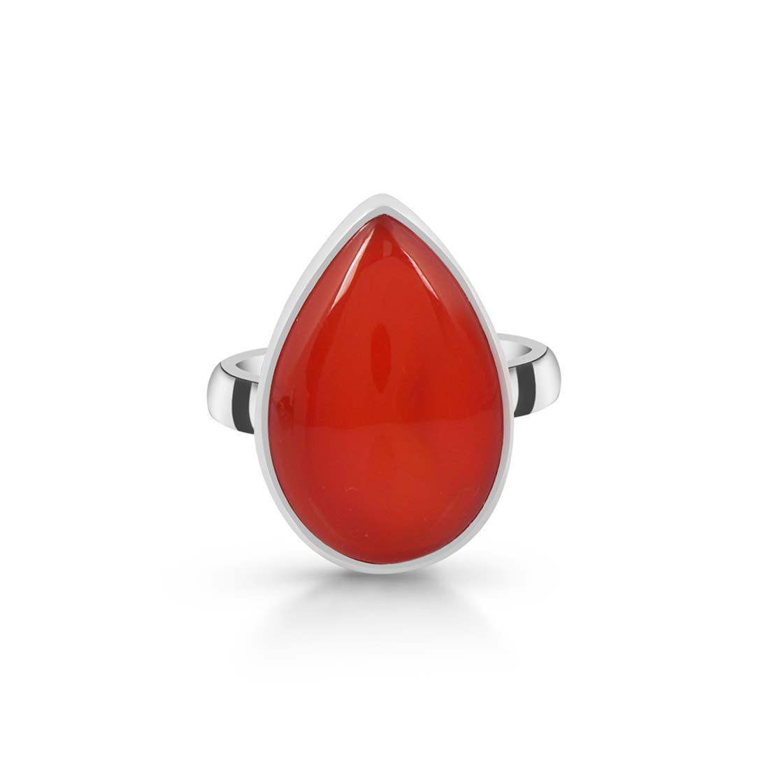 Carnelian Adjustable Ring-(CRL-R-25.)