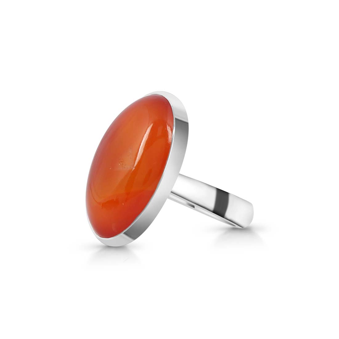 Carnelian Adjustable Ring-(CRL-R-27.)