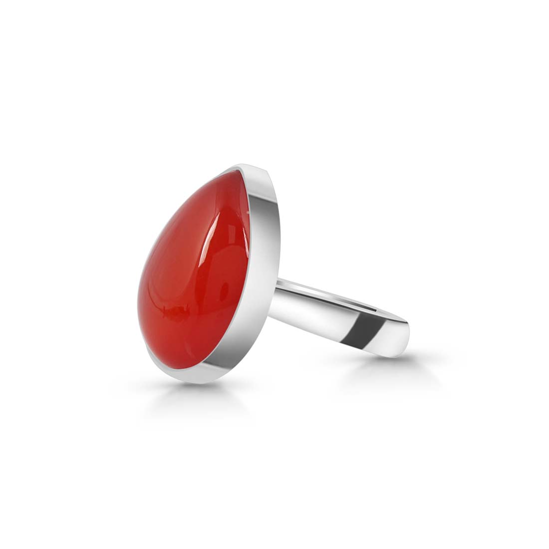 Carnelian Adjustable Ring-(CRL-R-28.)