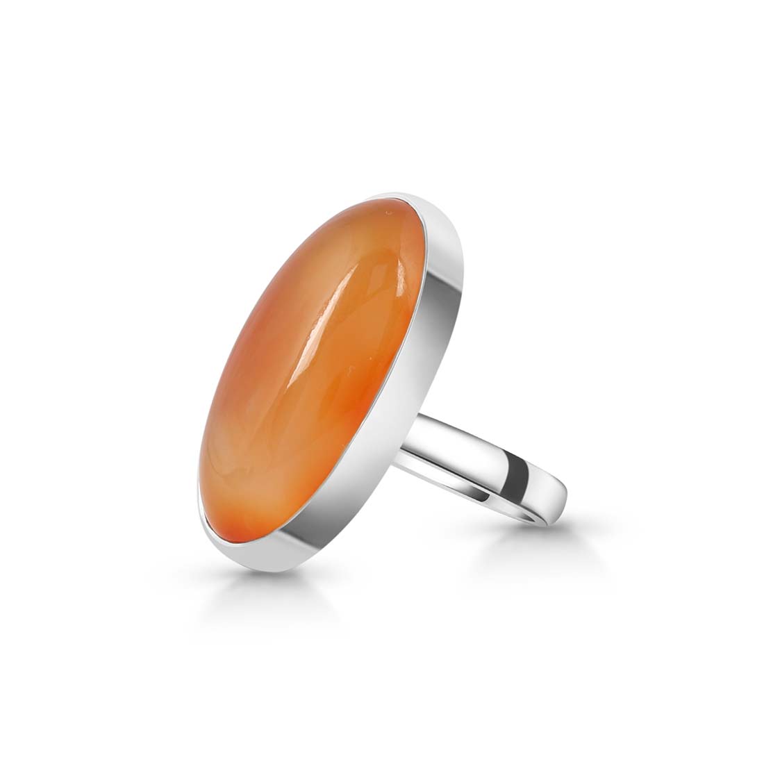 Carnelian Adjustable Ring-(CRL-R-3.)