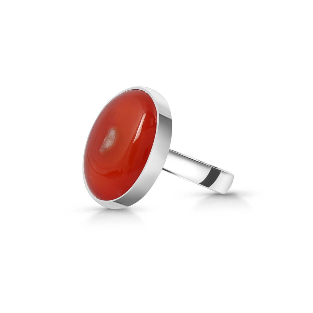 Carnelian Adjustable Ring-(CRL-R-30.)