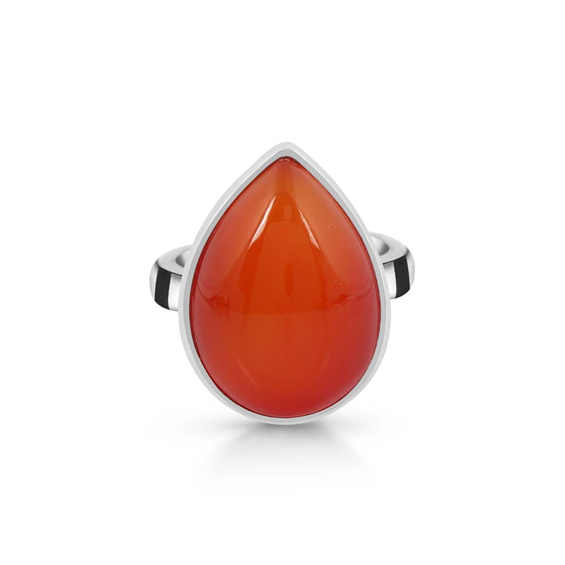 Carnelian Adjustable Ring-(CRL-R-32.)