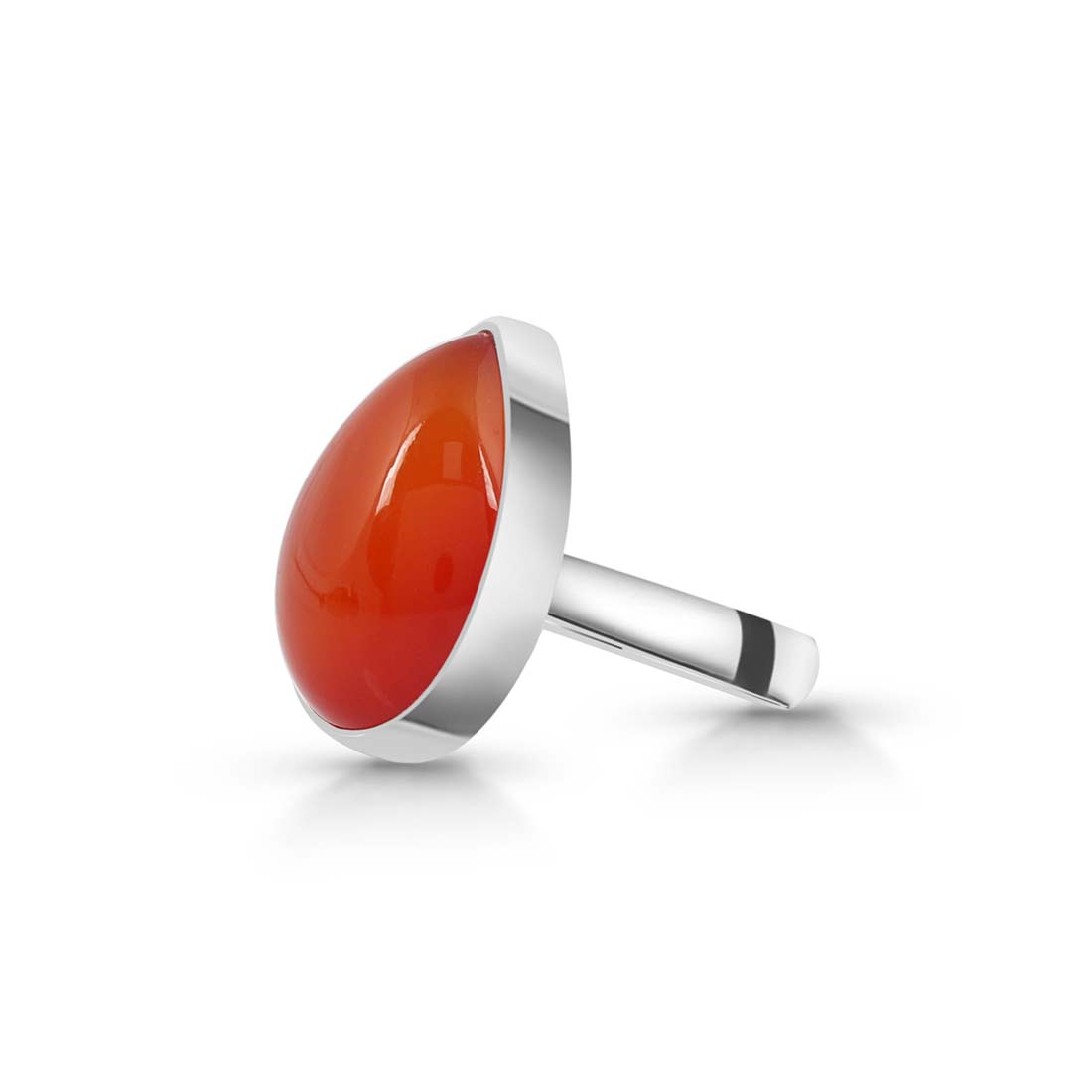 Carnelian Adjustable Ring-(CRL-R-32.)