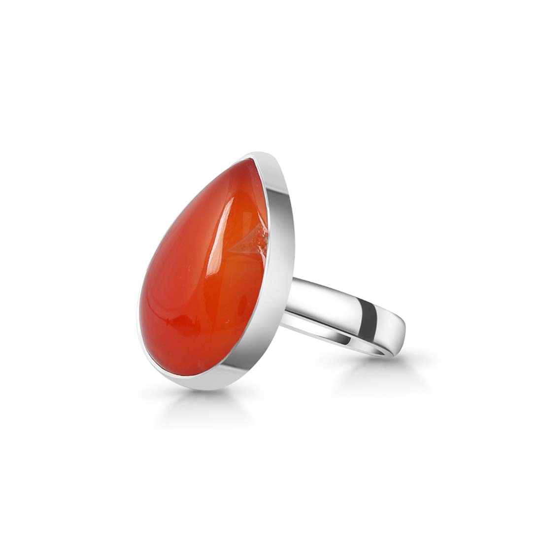 Carnelian Adjustable Ring-(CRL-R-33.)