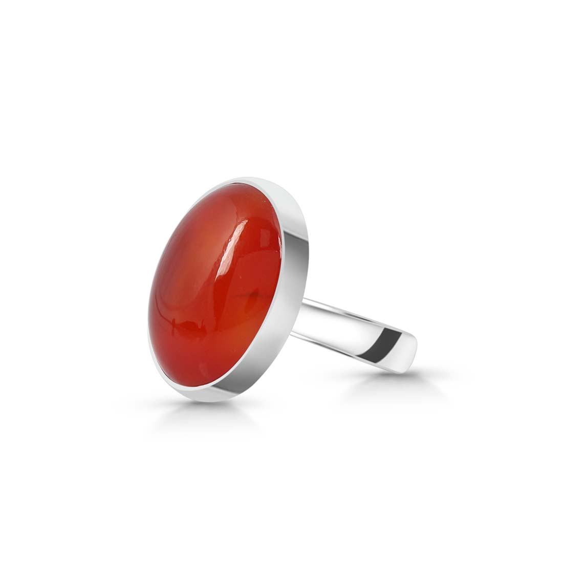 Carnelian Adjustable Ring-(CRL-R-38.)