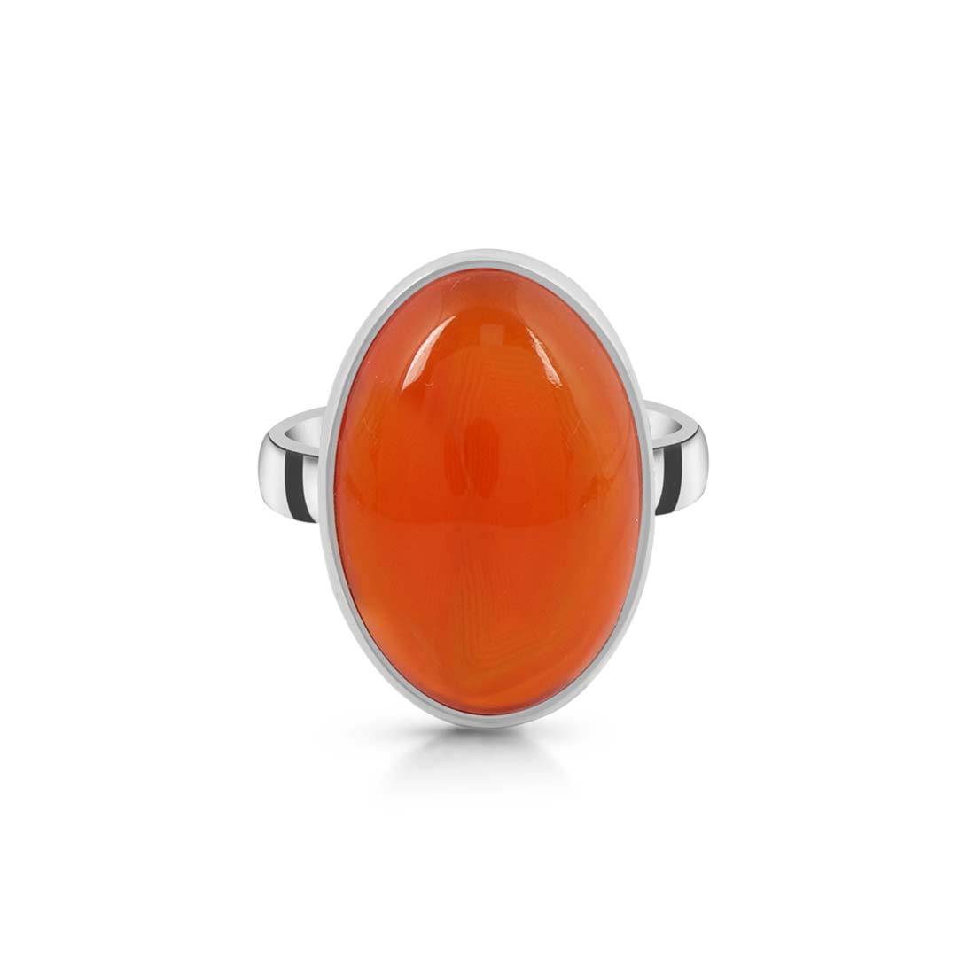 Carnelian Adjustable Ring-(CRL-R-39.)