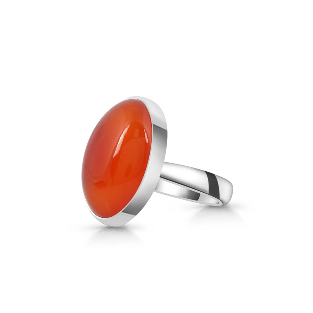 Carnelian Adjustable Ring-(CRL-R-39.)