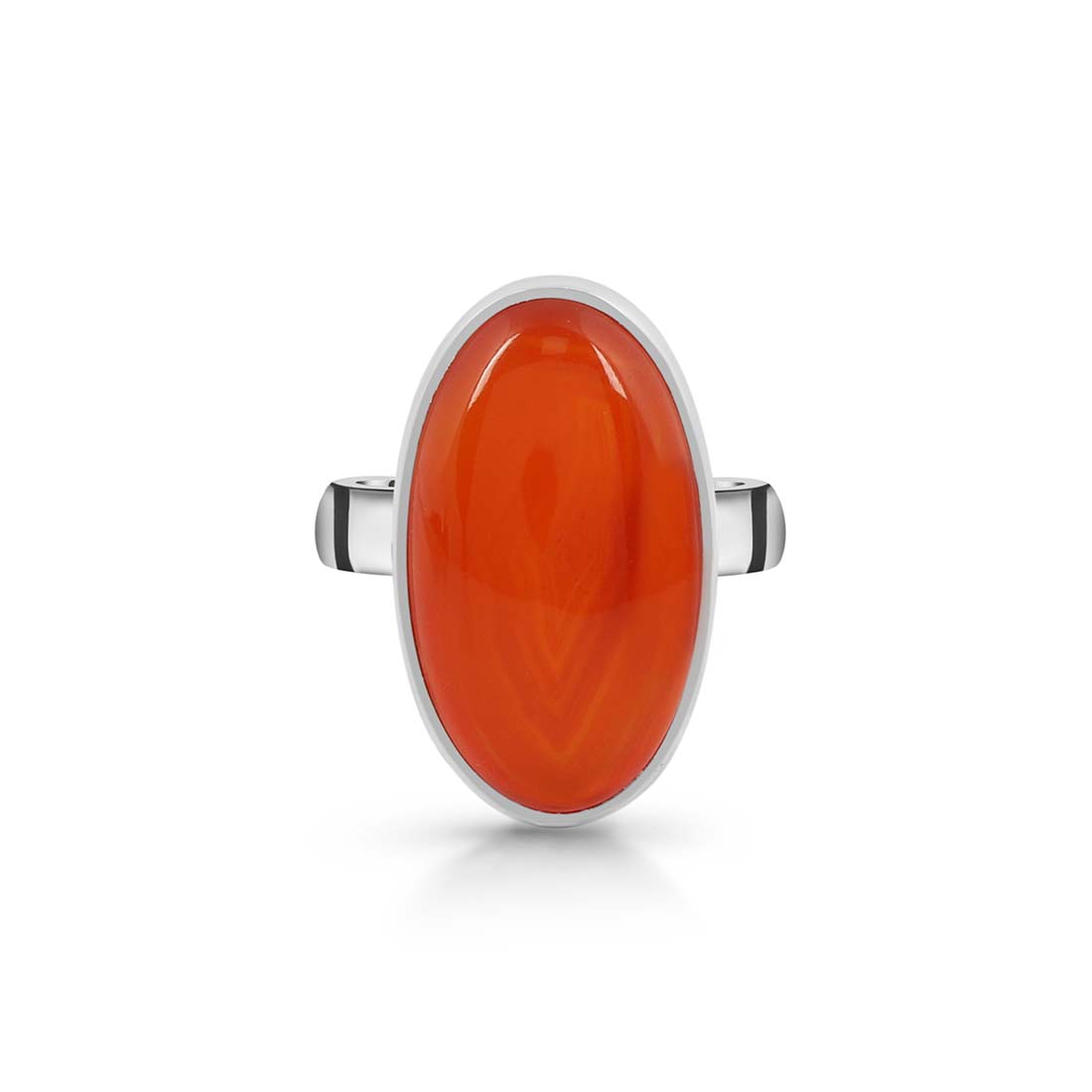 Carnelian Adjustable Ring-(CRL-R-40.)