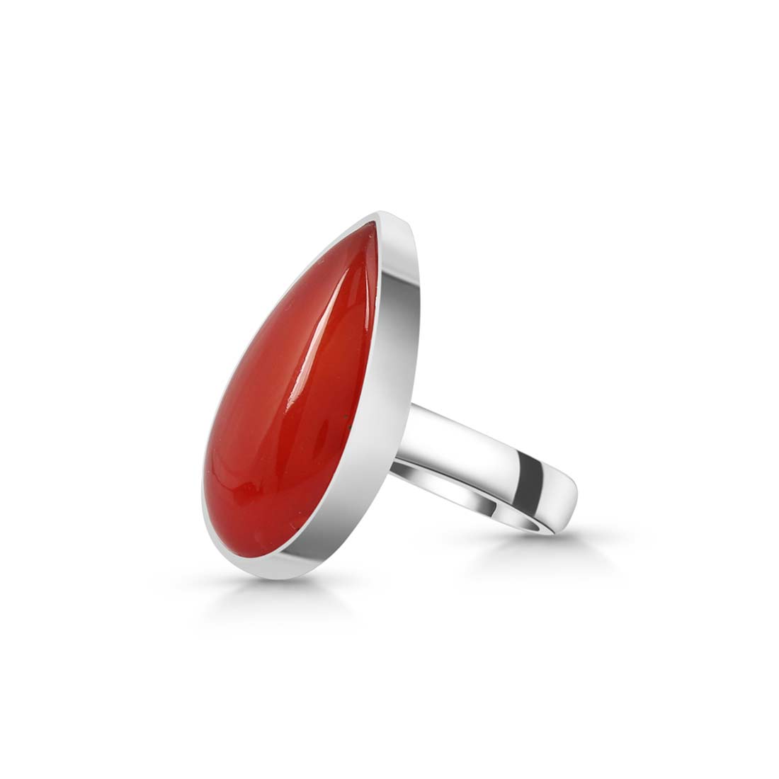 Carnelian Adjustable Ring-(CRL-R-41.)