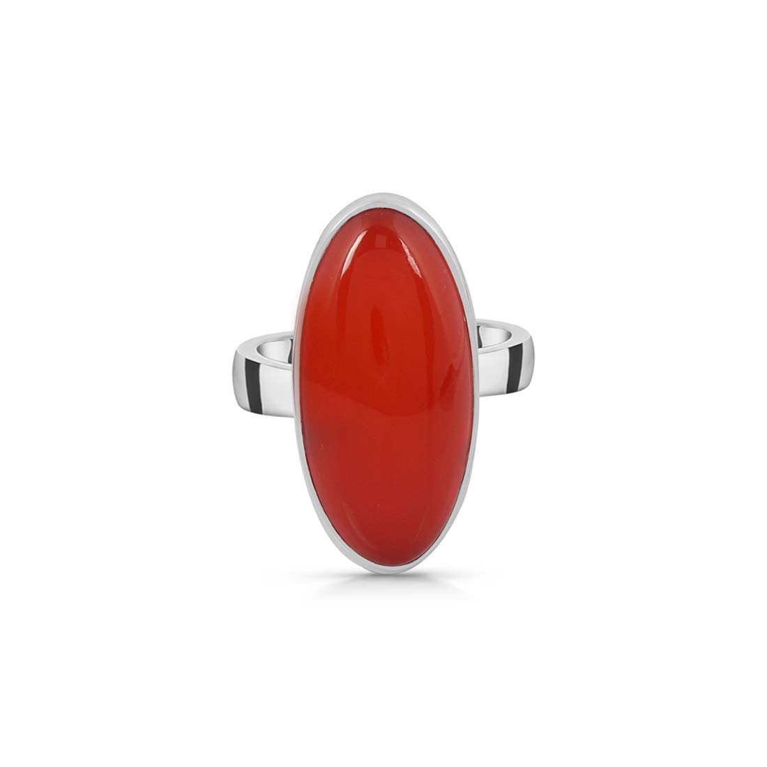 Carnelian Adjustable Ring-(CRL-R-42.)