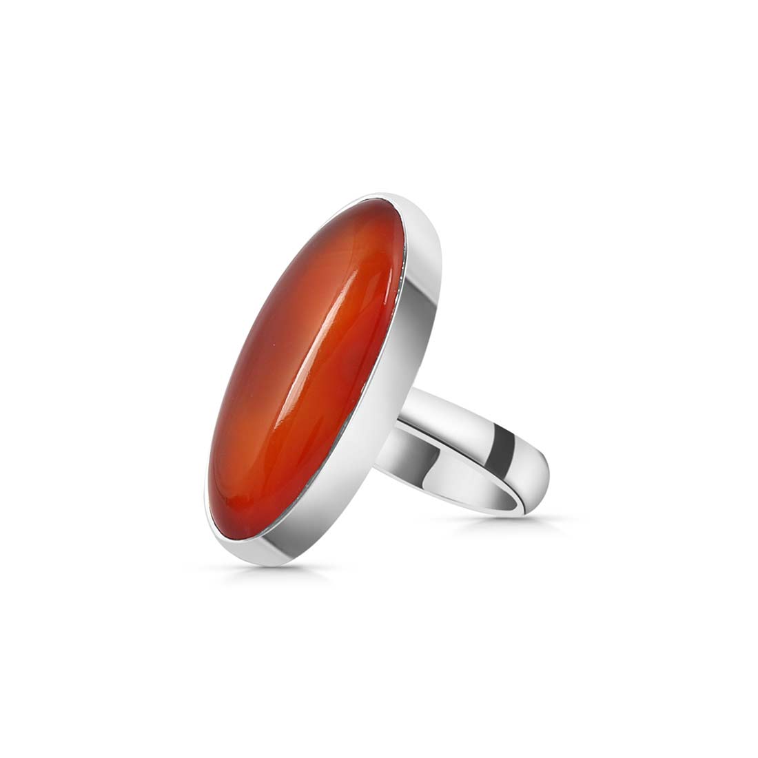 Carnelian Adjustable Ring-(CRL-R-5.)