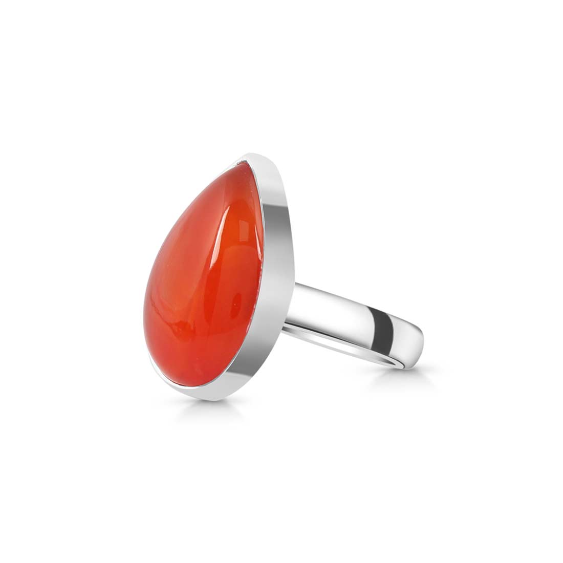 Carnelian Adjustable Ring-(CRL-R-6.)