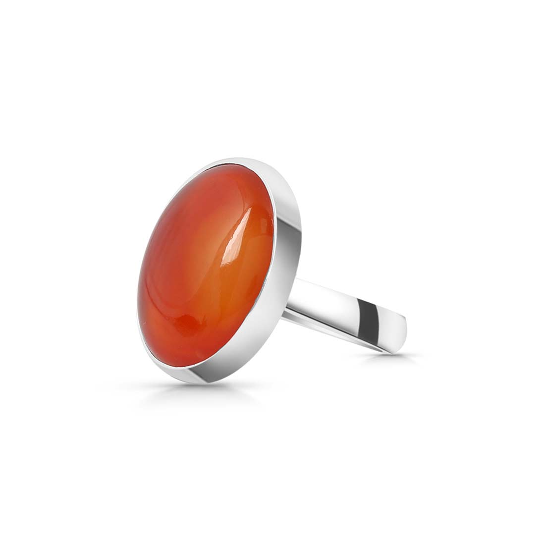 Carnelian Adjustable Ring-(CRL-R-7.)