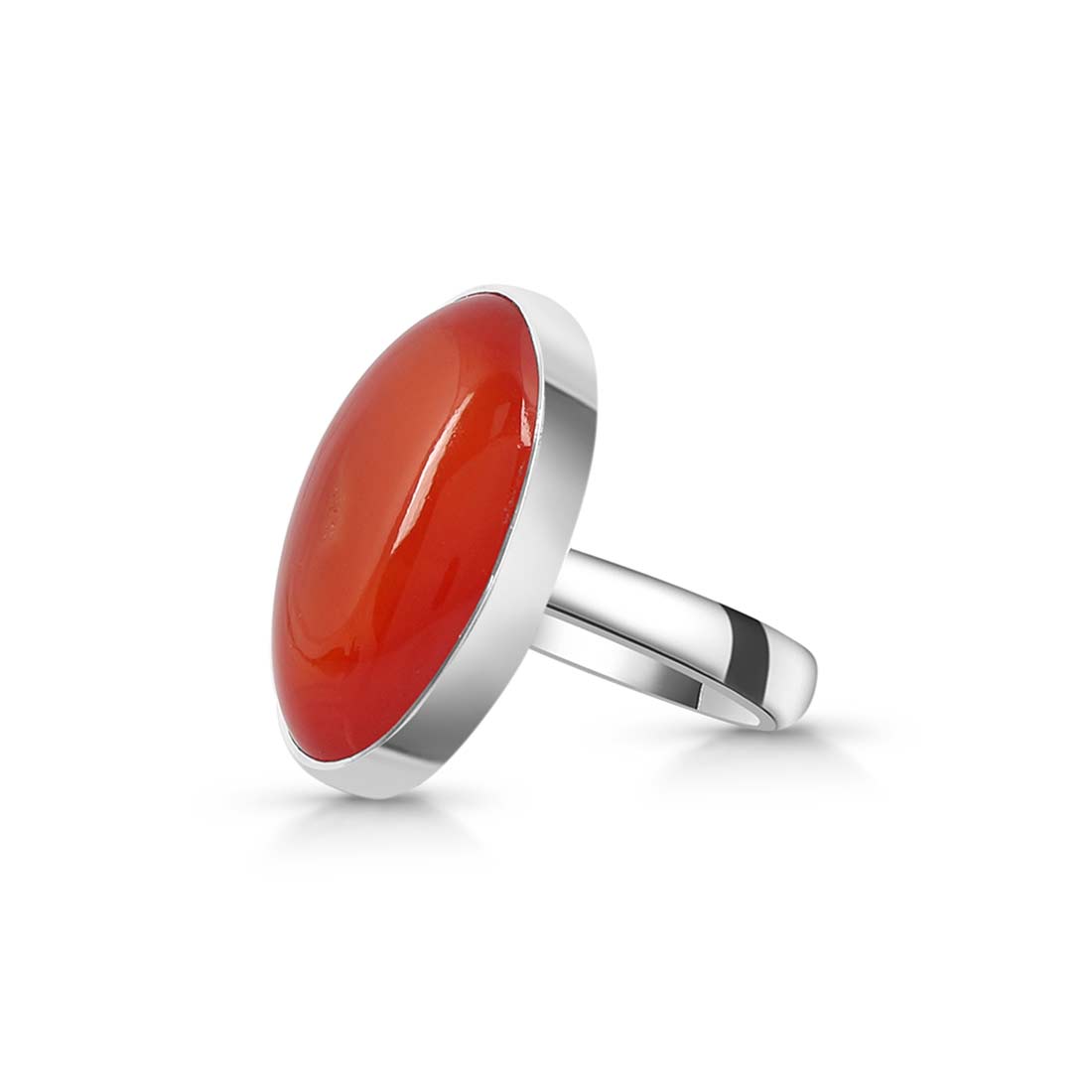 Carnelian Adjustable Ring-(CRL-R-8.)