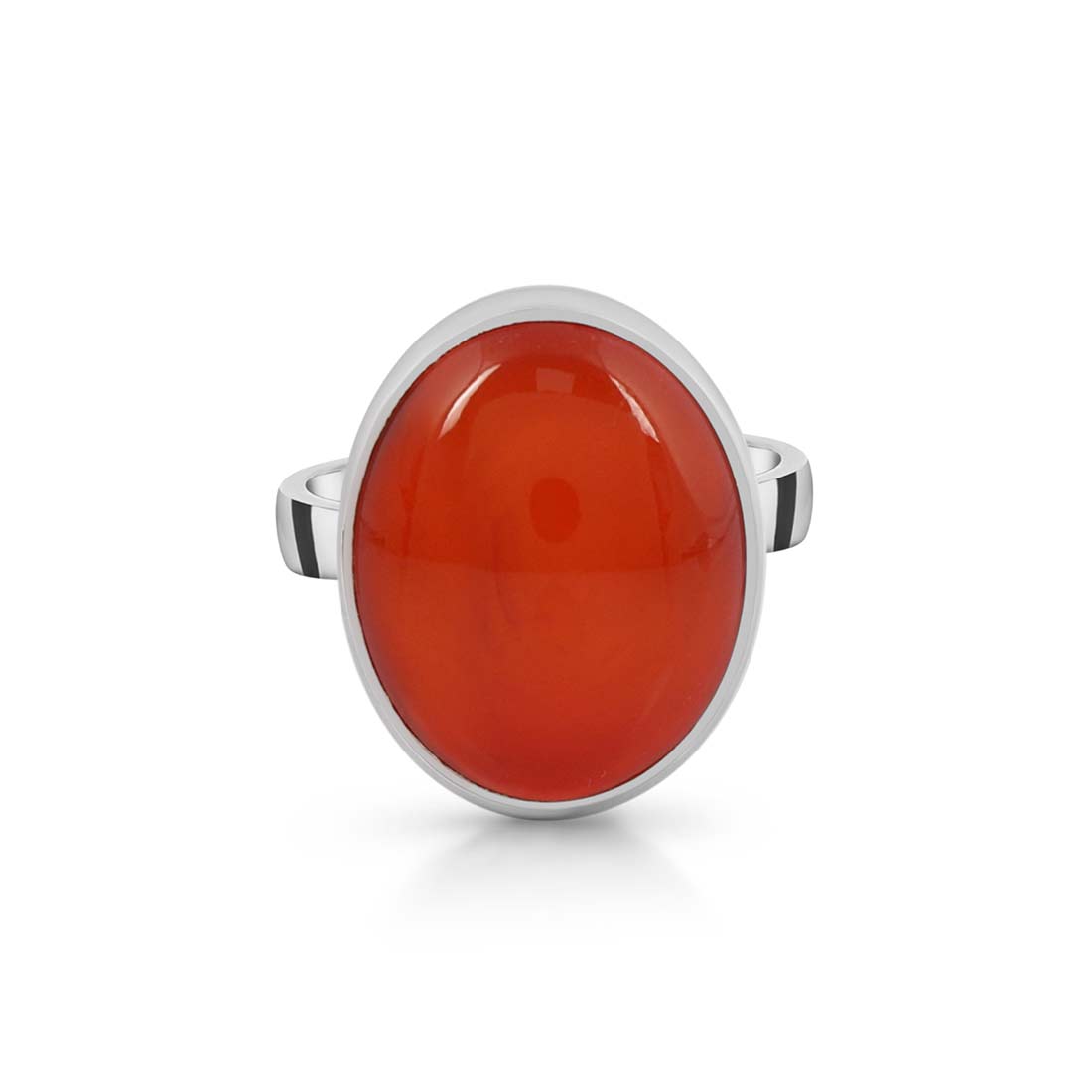 Carnelian Adjustable Ring-(CRL-R-9.)