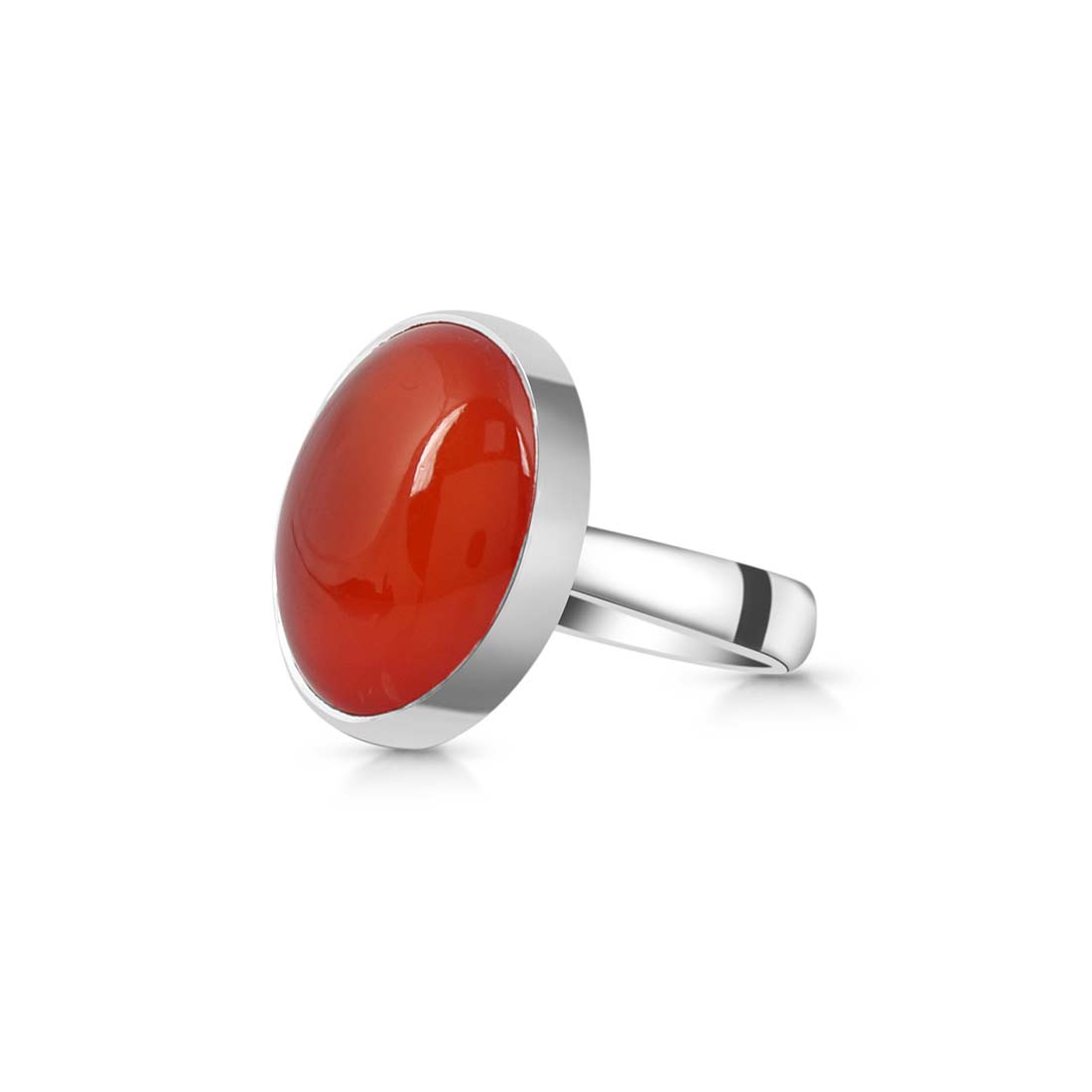 Carnelian Adjustable Ring-(CRL-R-9.)