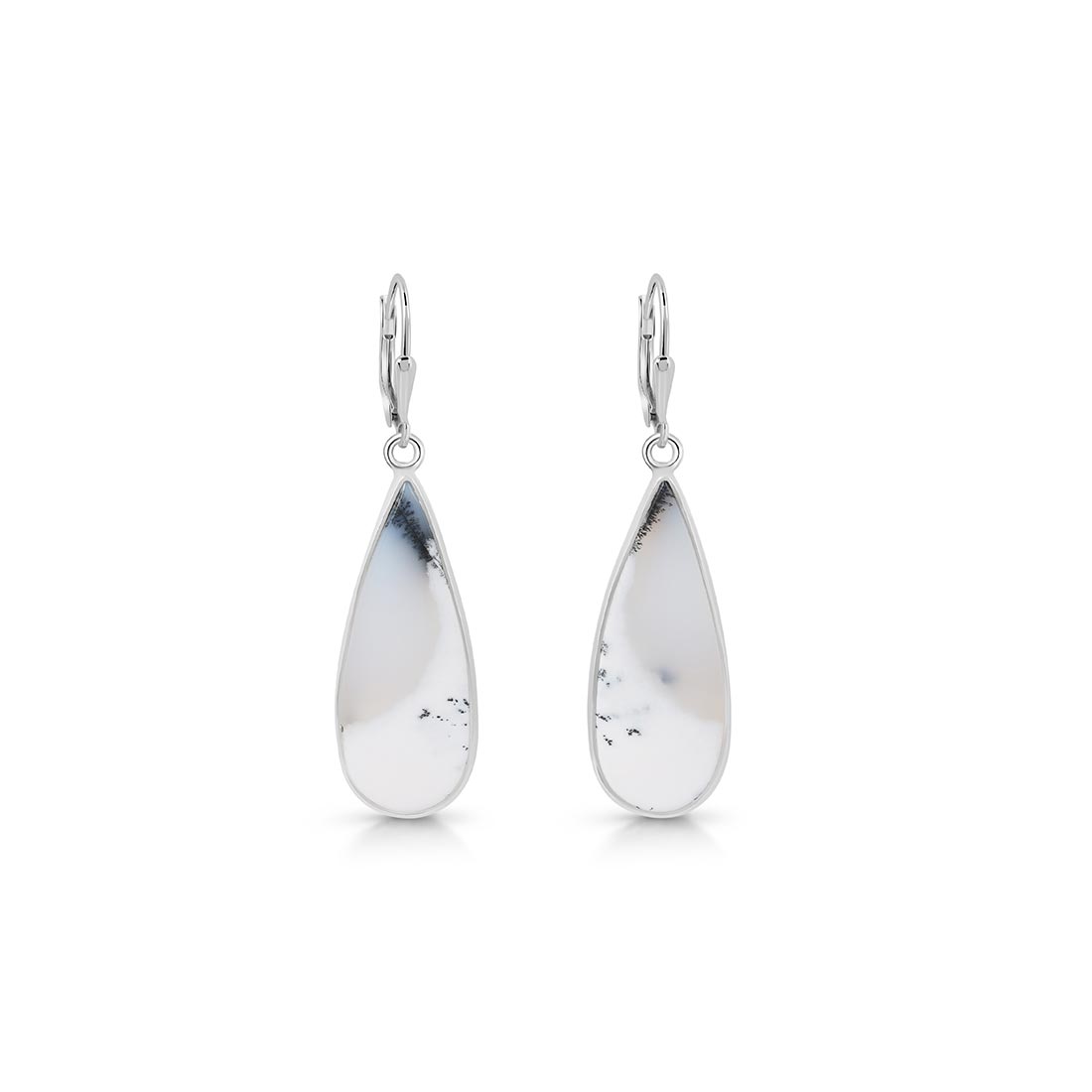 Dendritic Agate Earring-(DDA-E-10)