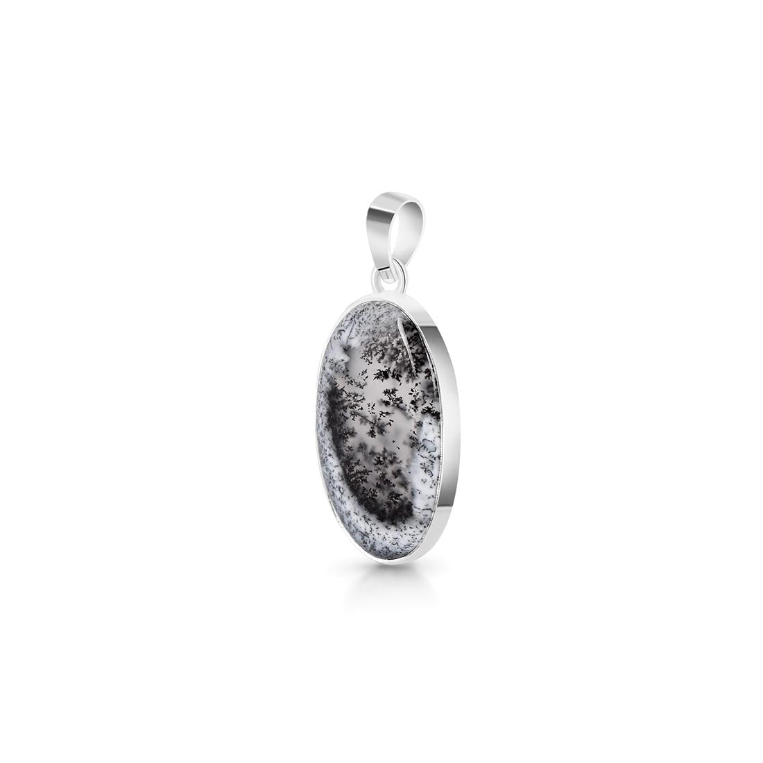 Dendritic Agate Pendant-(DDA-P-23.)