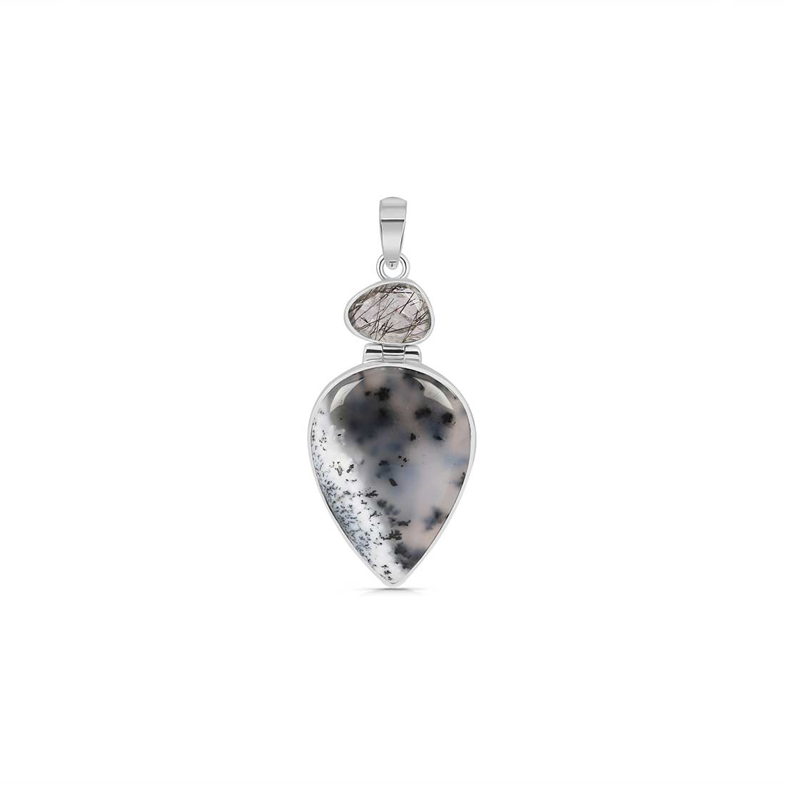 Dendritic Agate Pendant-(DDA-P-31.)