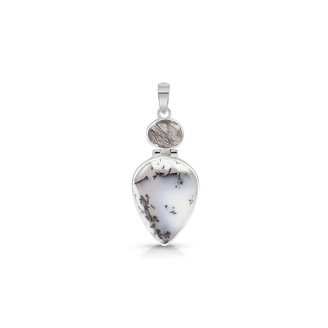 Dendritic Agate Pendant-(DDA-P-34.)