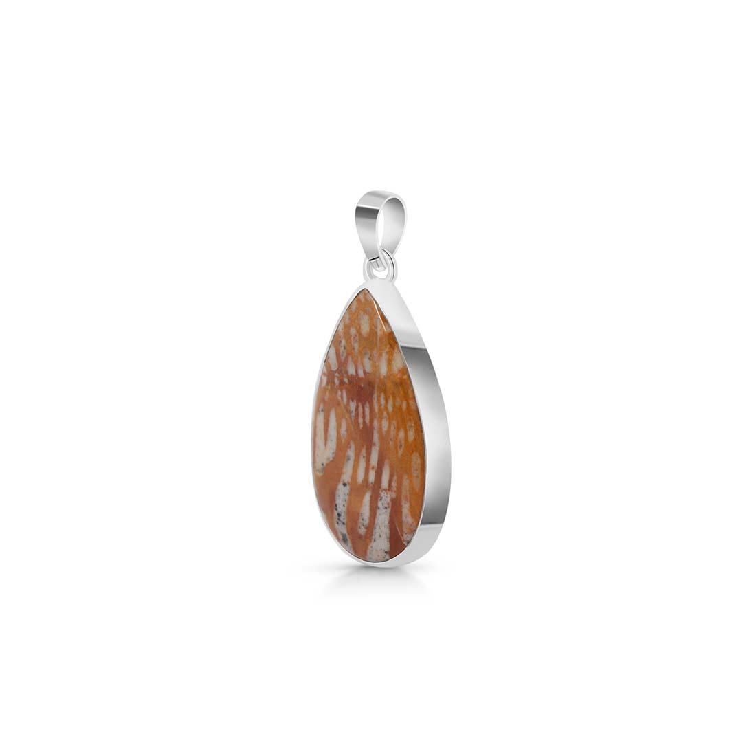 Deerfawn Jasper Pendant-(DFJ-P-1.)