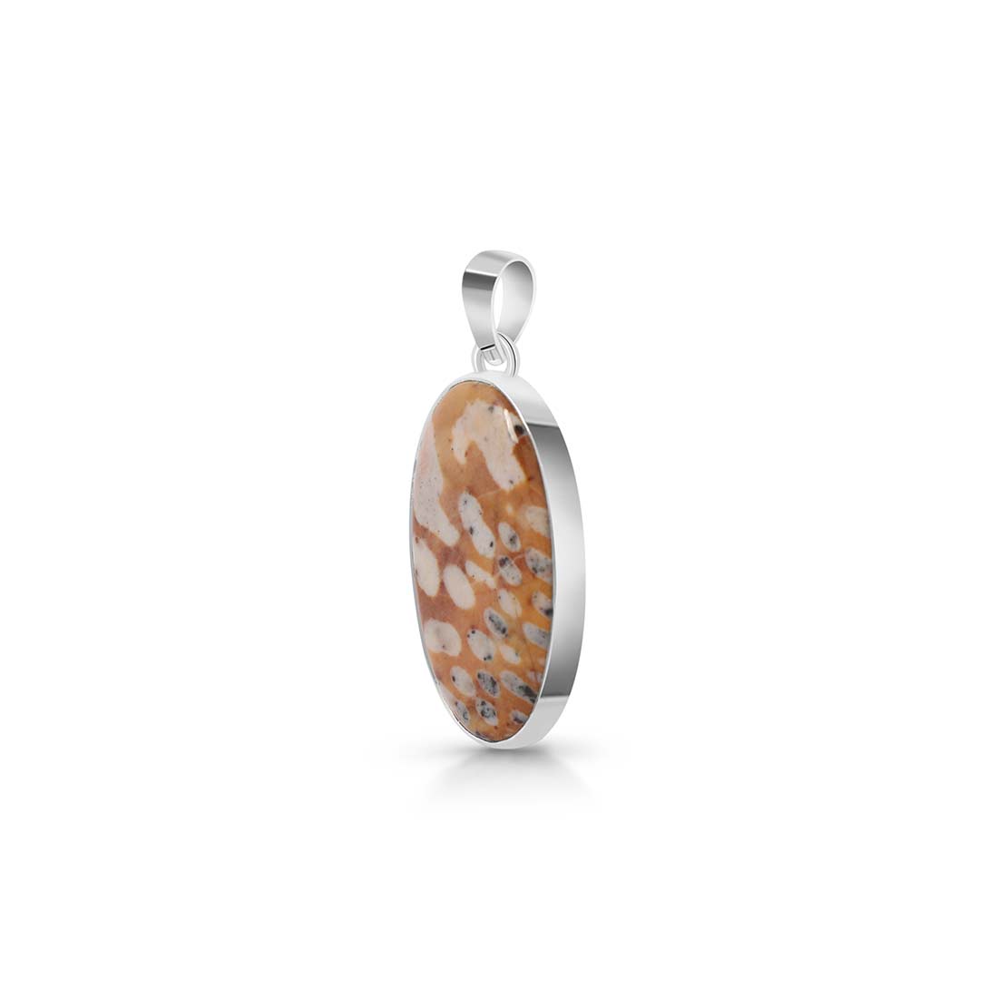 Deerfawn Jasper Pendant-(DFJ-P-13.)