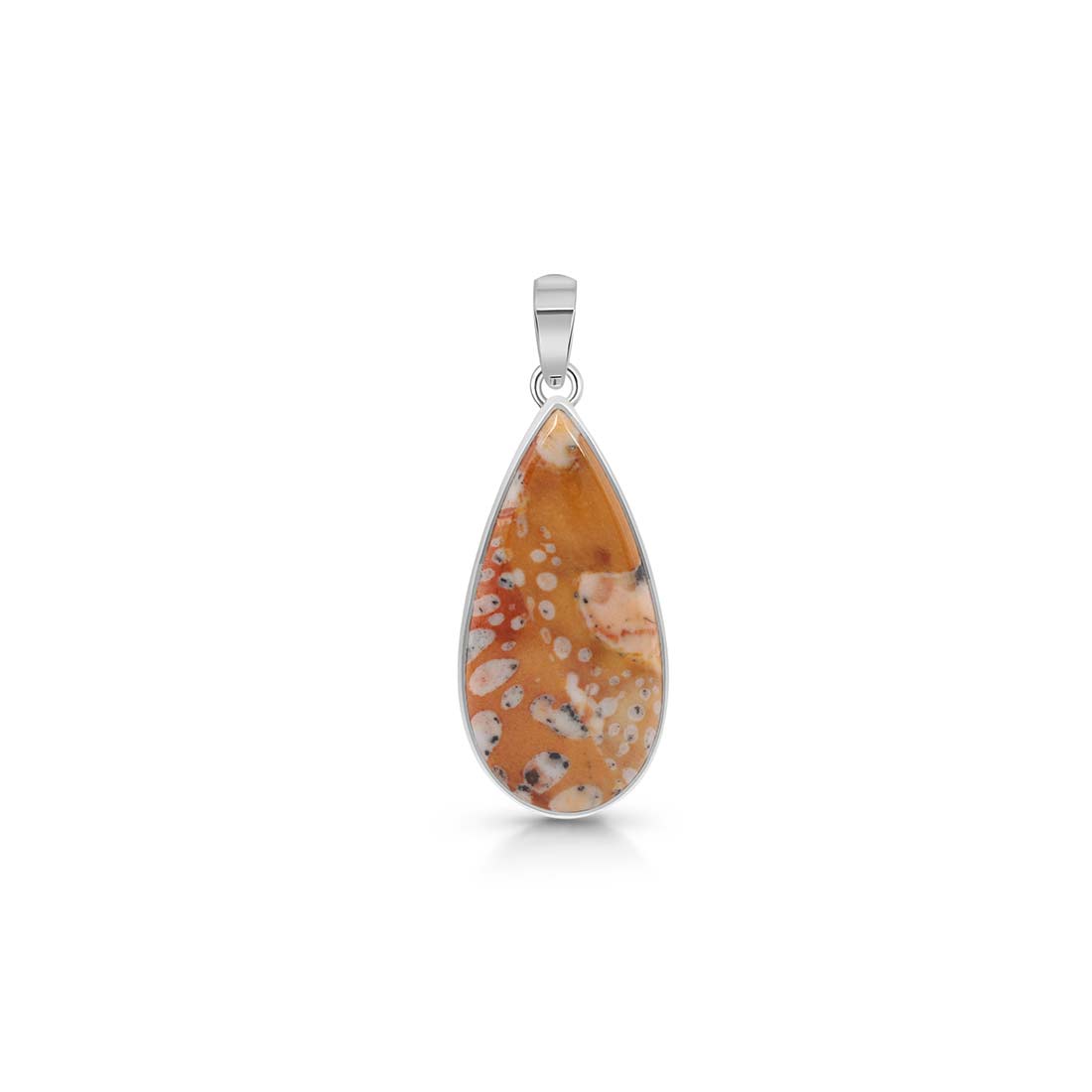 Deerfawn Jasper Pendant-(DFJ-P-15.)