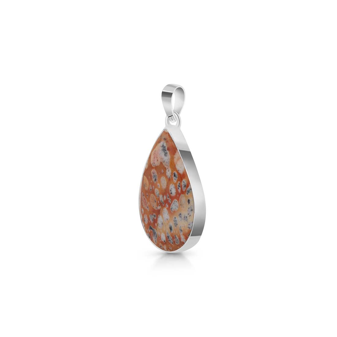 Deerfawn Jasper Pendant-(DFJ-P-32.)